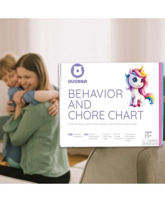 Reward Magnetic Behavior Chore Chart for Kids at Home