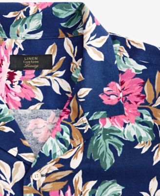 Men's Floral Shirt, Exclusively at Macy's