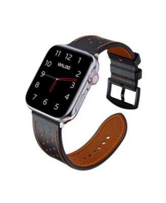 Breathable Leather Band For Apple Watch