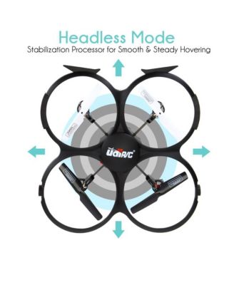 Drone Quad-Copter With HD Camera & Video Recording, 2.4Ghz Control