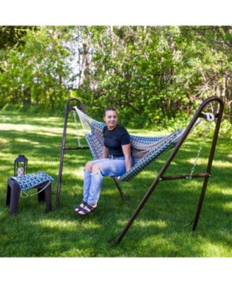 Outdoor Polyester Double Jacquard Hammock