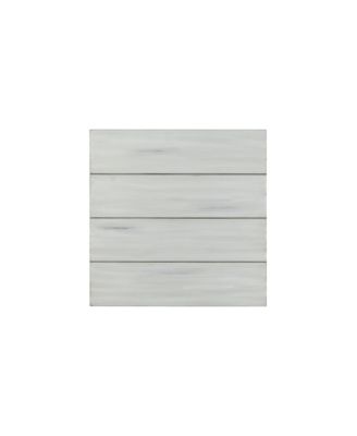 1 Open Shelf End Table with X-Shaped Accents Stylish and Functional Storage for Living Room or Bedroom