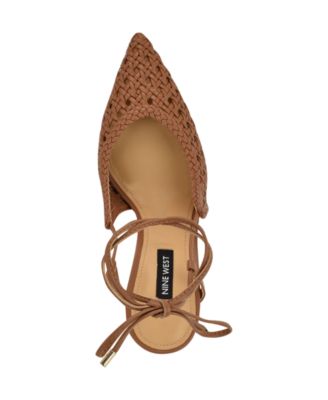 Women's Fessla Woven Tie-Up High Stiletto Pumps