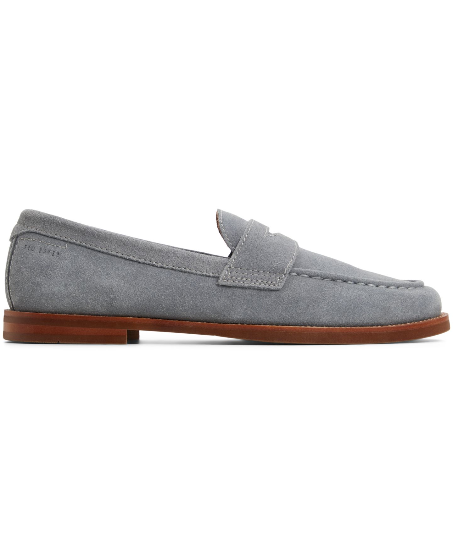 Мужские туфли Ted Baker Parliament Penny Loafer, цвет: Синий туманный — фото 2