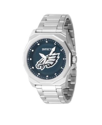 Men's 47925 NFL Philadelphia Eagles Quartz 3 Hand Blue Dial Watch