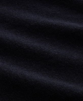 Men's Long Sleeve Quarter-Zip Merino Wool Sweater