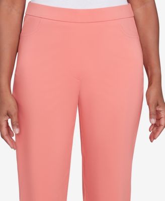 Women's Classic Flat Front Allure Classic Clamdigger Pant