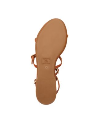 Women's Cassandra Round Toe Flat Sandals