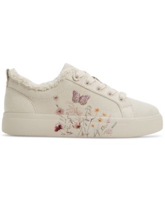 Women's Wildflowers Lace-Up Low-Top Sneakers
