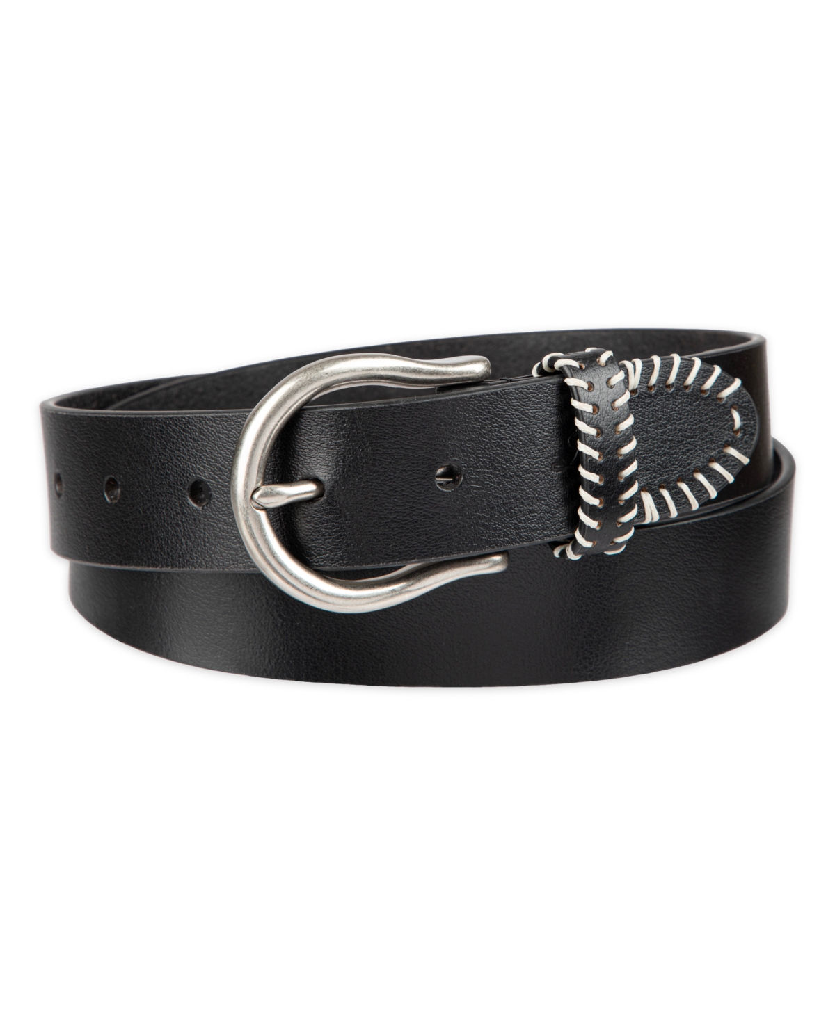 LEVI'S WOMEN'S WESTERN GENUINE LEATHER CONTRAST STITCH BELT 