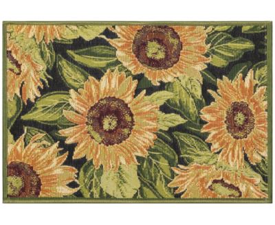 Liora Manne' - Esencia Sunflowers 2'5"x3'11" Area Rug