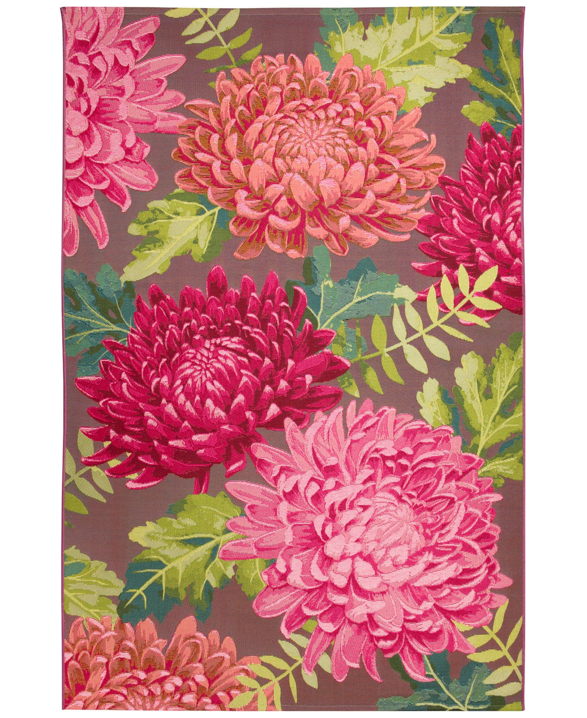 Liora Manne Marina Mum 4'10"x7'6" Area Rug In Fuchsia