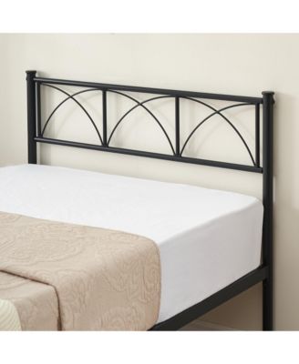 Twin Size Metal Bed Frame, Platform Bed Frame with Headboard and Footboard