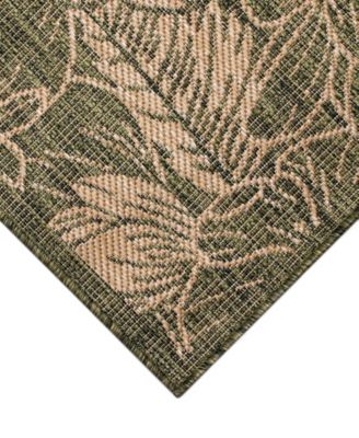 Carmel Botanical 1'11"x7'6" Runner Area Rug