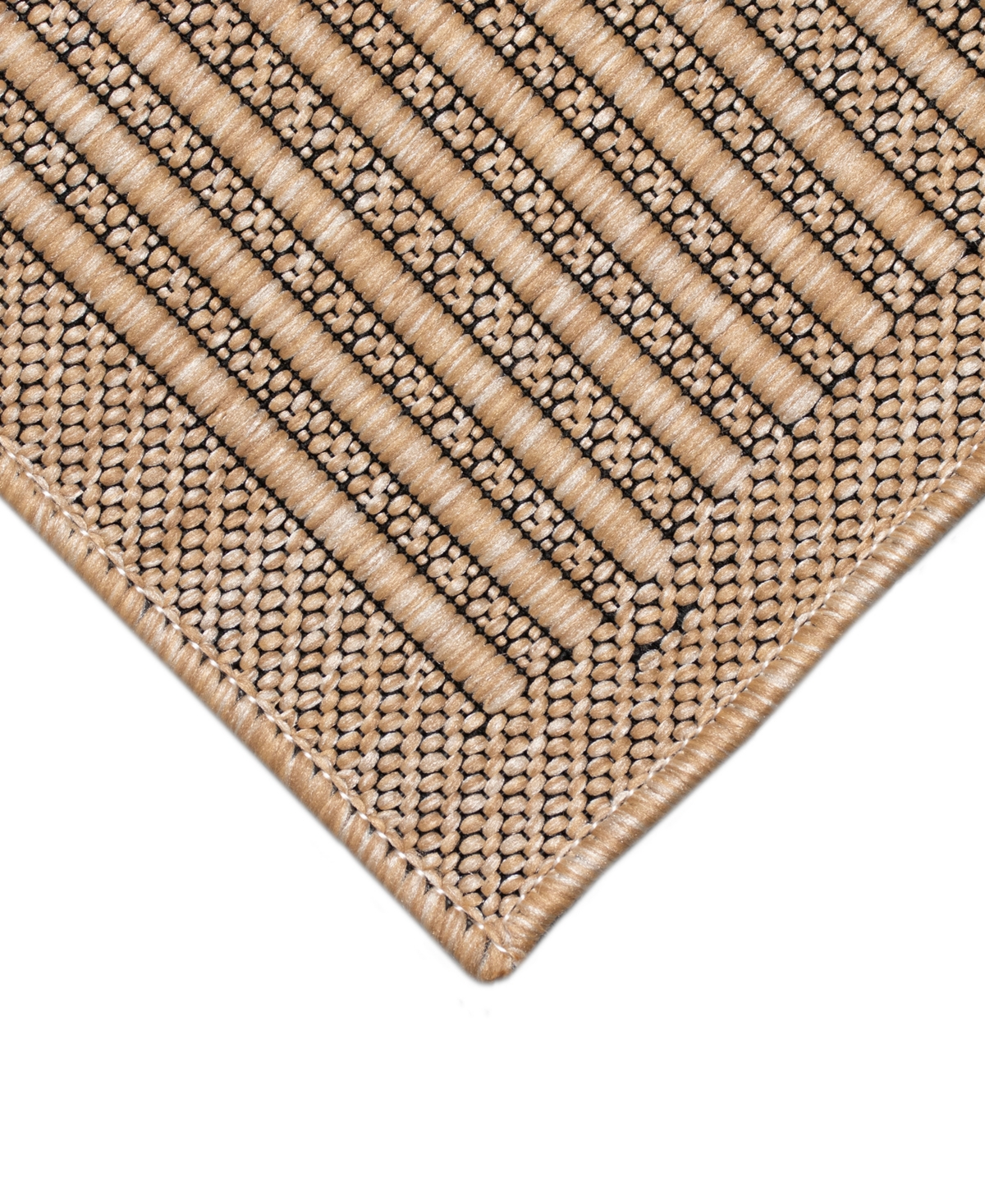 Liora Manne Soleil Maize 1'11"x7'6" Runner Area Rug In Tan