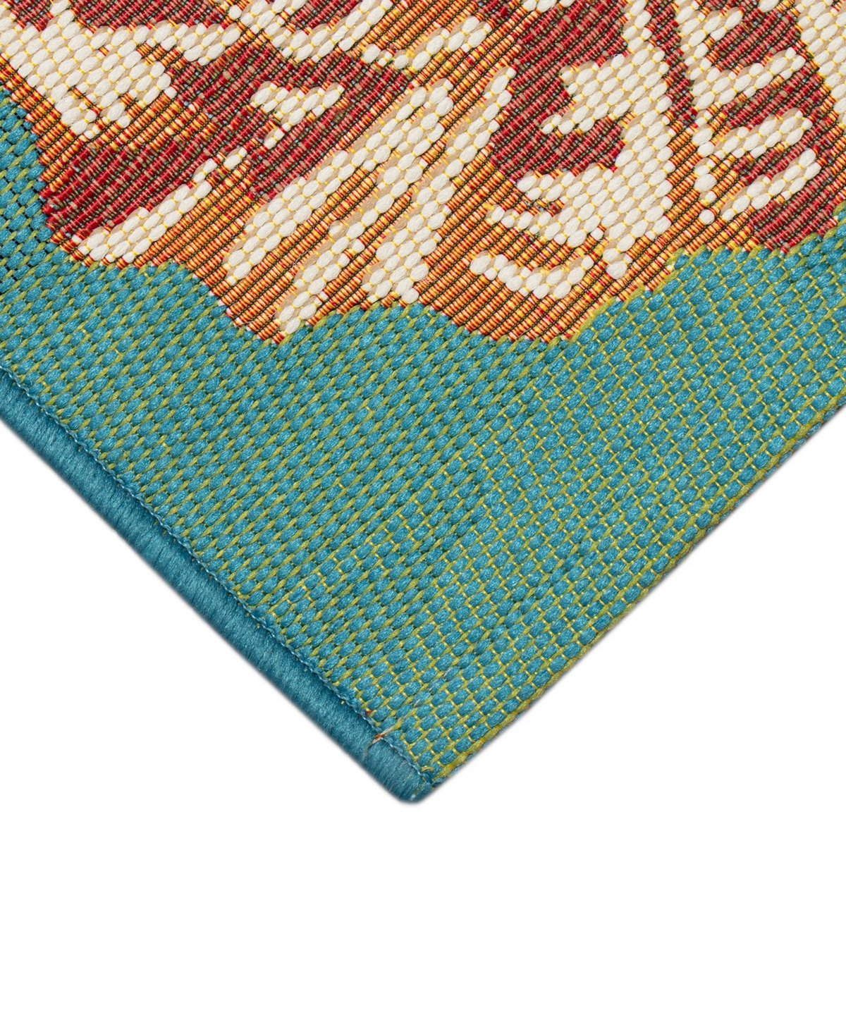 Liora Manne Marina Starfish Song 6'6"x9'4" Area Rug In Aqua