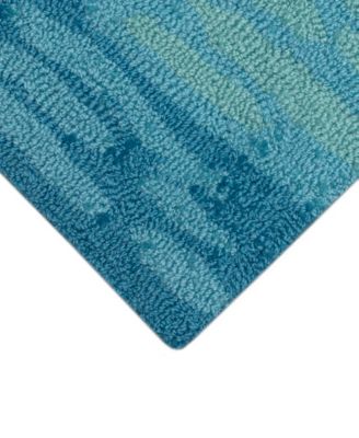 Liora Manne Frontporch Sit Stay Vacay Rug Collection In Ocean
