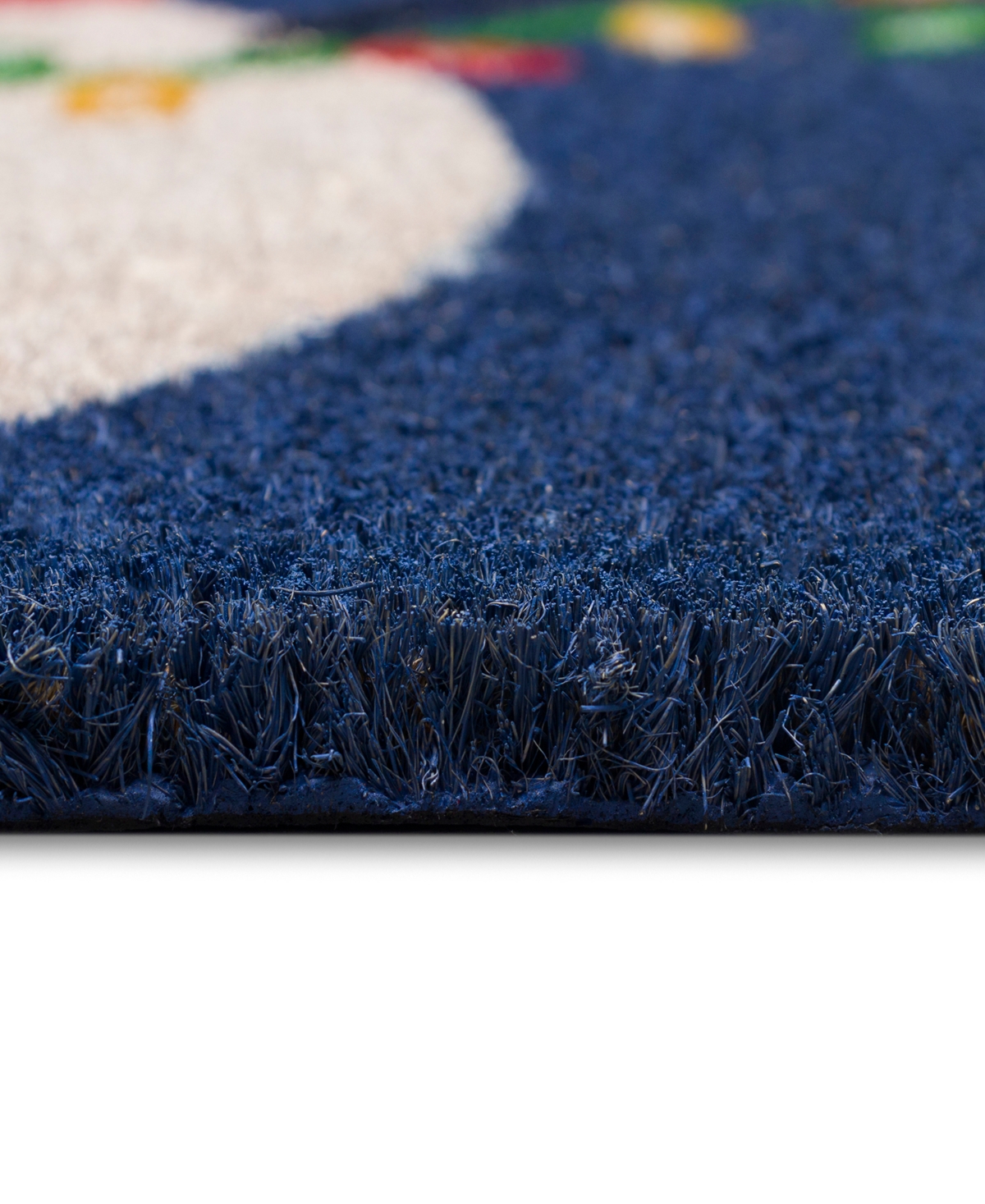 Liora Manne Natura Frosty And Bright 1'6"x2'6" Area Rug In Navy