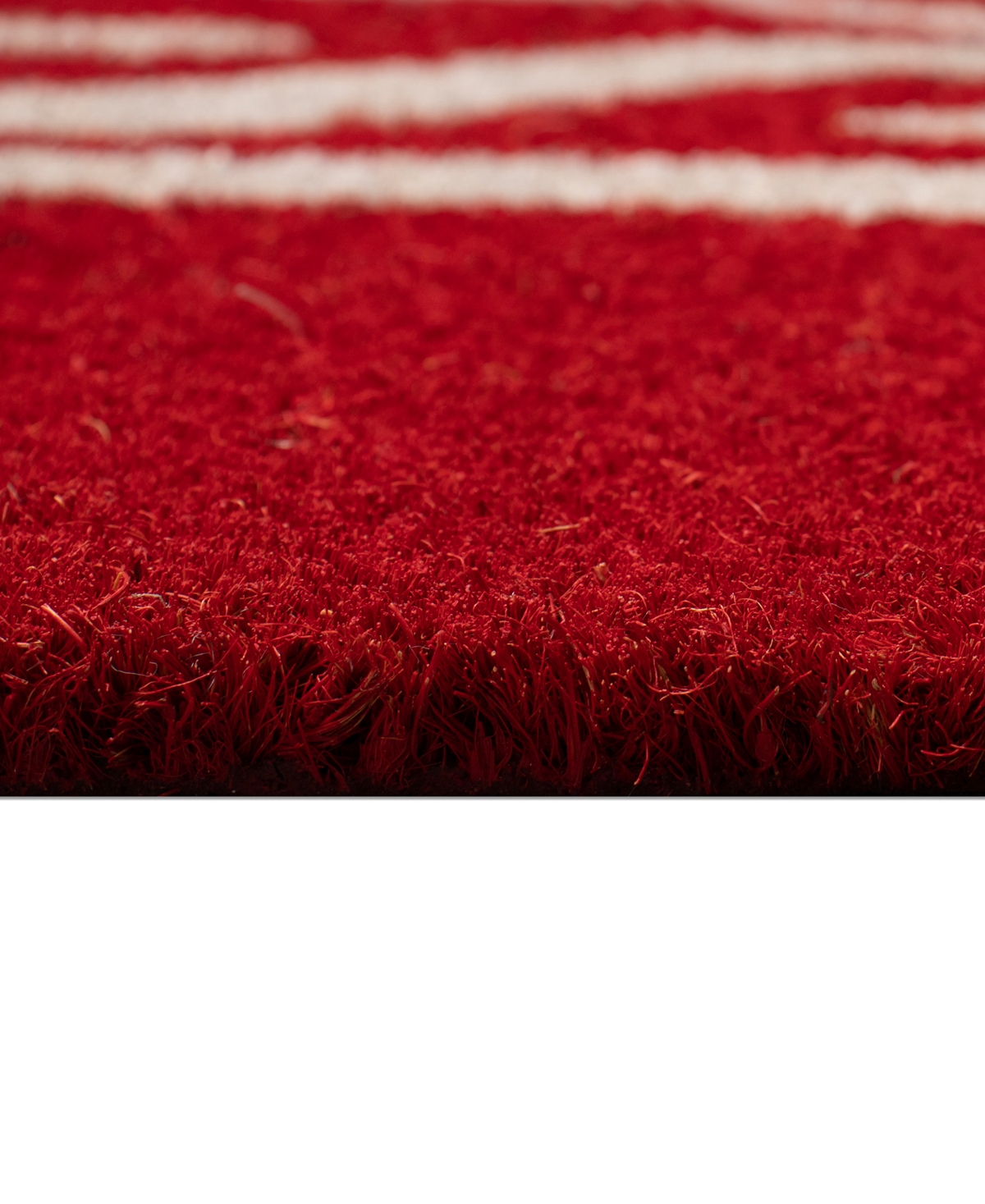 Liora Manne Natura Happy Holidays Holly 1'6"x2'6" Area Rug In Red
