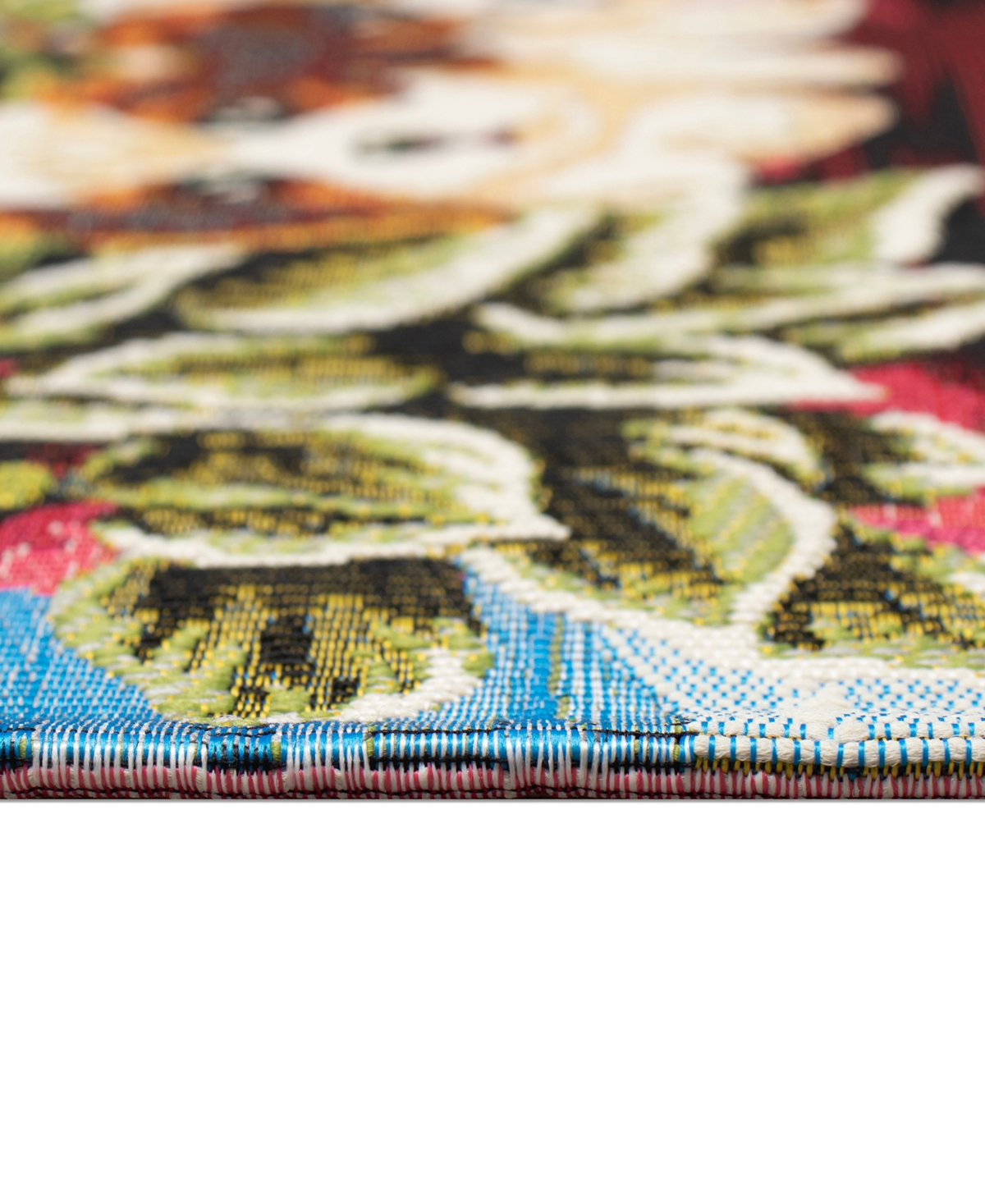 Liora Manne Esencia Wagon Wonderland 2'5"x3'11" Area Rug In Blue