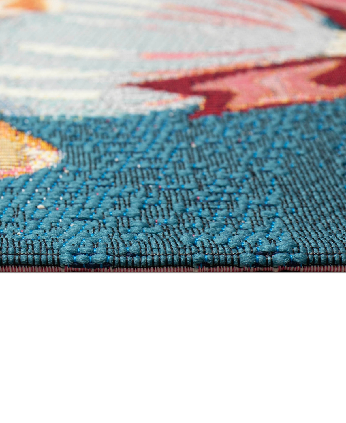 Liora Manne Esencia Sea Gem Ornaments 2'5"x3'11" Area Rug In Ocean