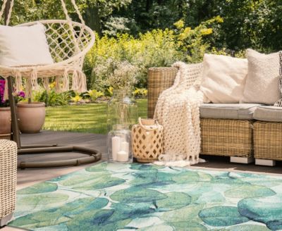 Marina Lotus 7'10"x9'10" Area Rug