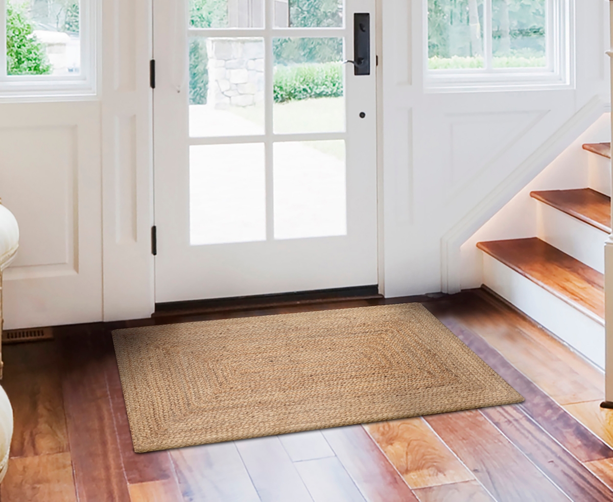 Liora Manne Tulum Plain 2'x3' Area Rug In Tan
