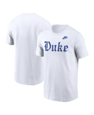 Nike - Men's White Duke Blue Devils Old English T-Shirt