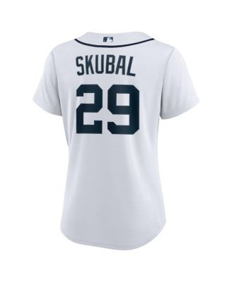 Women's Tarik Skubal White Detroit Tigers Home Replica Player Jersey