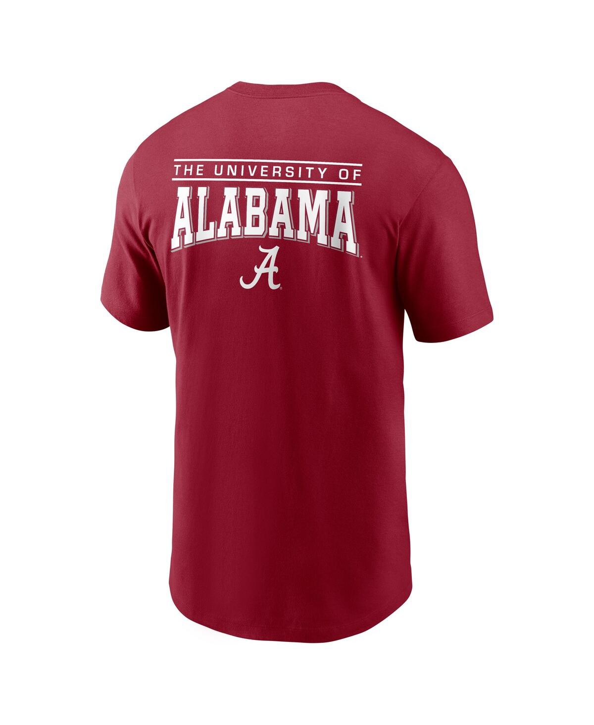 Nike Alabama Crimson Tide  Men's College T-shirt In Crimson