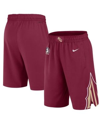 Nike - Men's Garnet Florida State Seminoles Road Replica Performance Basketball Shorts