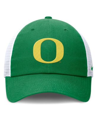 Men's Green/White Oregon Ducks Club Trucker Adjustable Hat