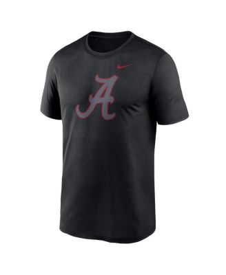 Men's Black Alabama Crimson Tide Color Pop Logo Legend T-Shirt