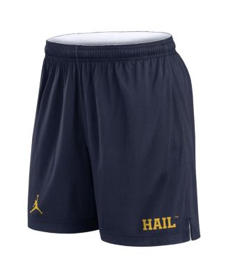 Men's White/Navy Michigan Wolverines Primetime Reversible Shorts
