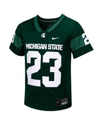 Preschool 23 Green Michigan State Spartans Untouchable Football Jersey