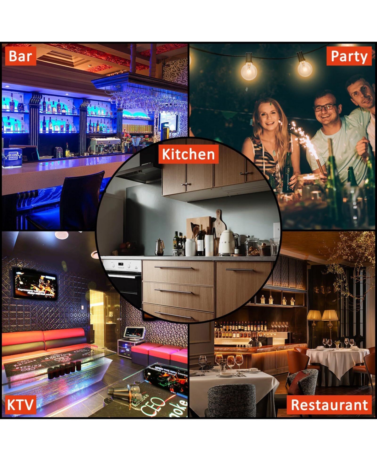 gaomon Led Wine Display Rack Acrylic Wine Rack