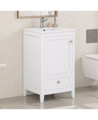 Modern Bathroom Vanity with Sink for Stylish Storage and Functionality