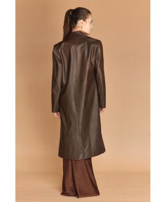 Women's Evani Faux Leather Coat