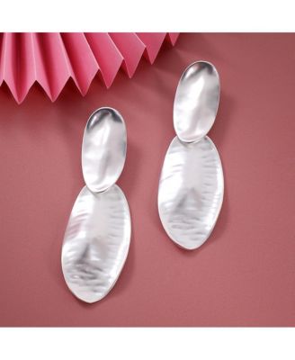 Oblong Drop Earrings