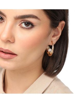 Casual Pearls Drop Earring