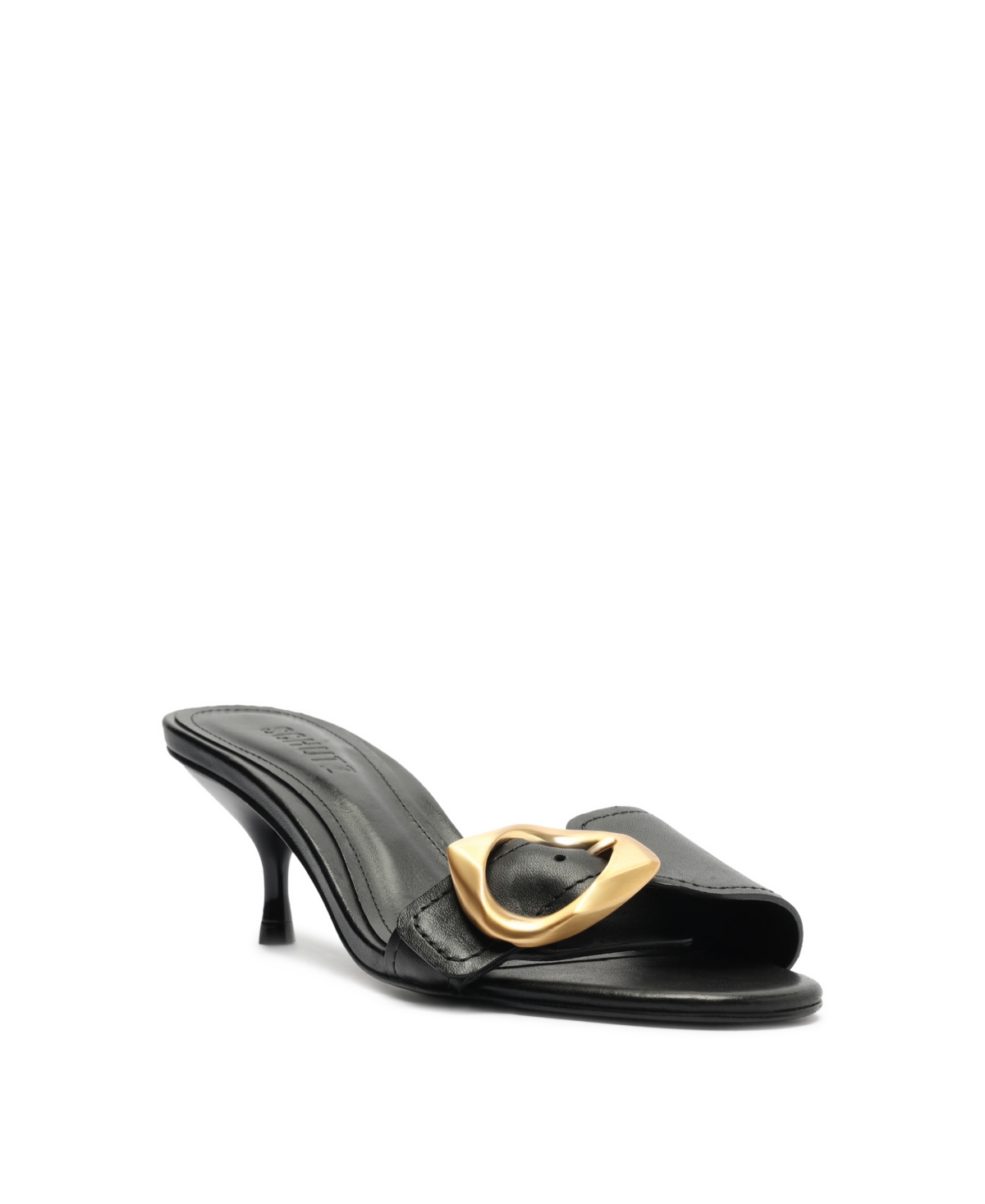 SCHUTZ WOMEN'S OLGA KITTEN HEEL SANDALS 