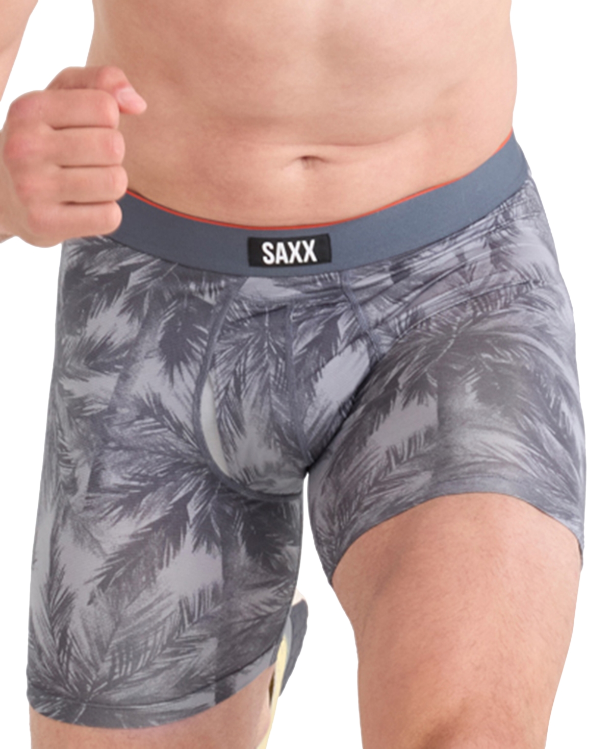 Saxx Multi-sport Mesh Performance Boxer Briefs In Vacation Vibes-turbulence
