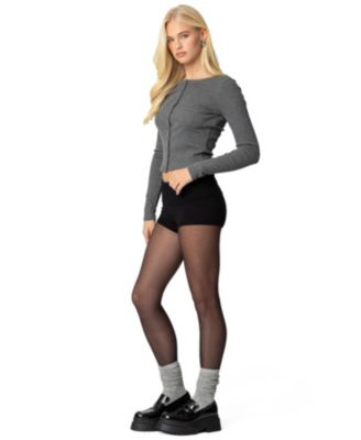 Womens Shilo Ribbed Cardigan