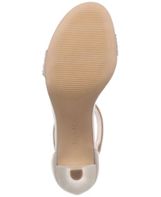 Women's Phillys Two-Piece Evening Sandals, Created for Macy's 
