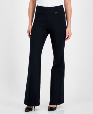 Petite High-Rise Flare Pants, Exclusively at Macy's