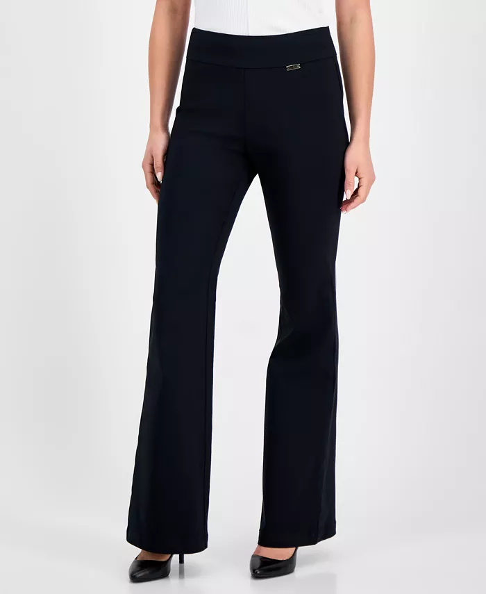 Women's Flare-Leg Pull-On Pants - thumbnail 3