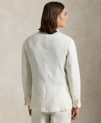 Men's Polo Soft Modern Linen Suit Jacket