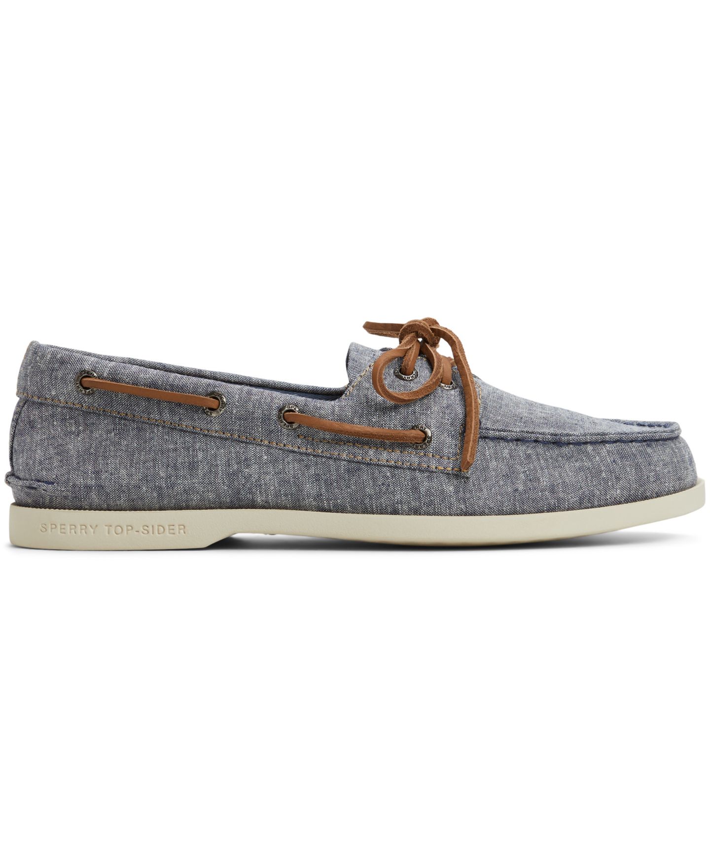 Мужские туфли Sperry A/O 2-Eye Lite Boat, цвет: Тёмно-синий — фото 2