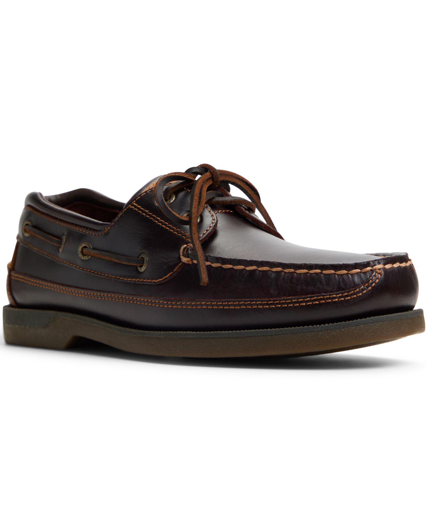 Мужские туфли Sperry Mako 2-Eye Boat, цвет: Amaretto — фото 1