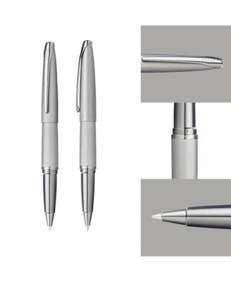 A.T. Cross ATX Gray Etched Selectip Rollerball Pen